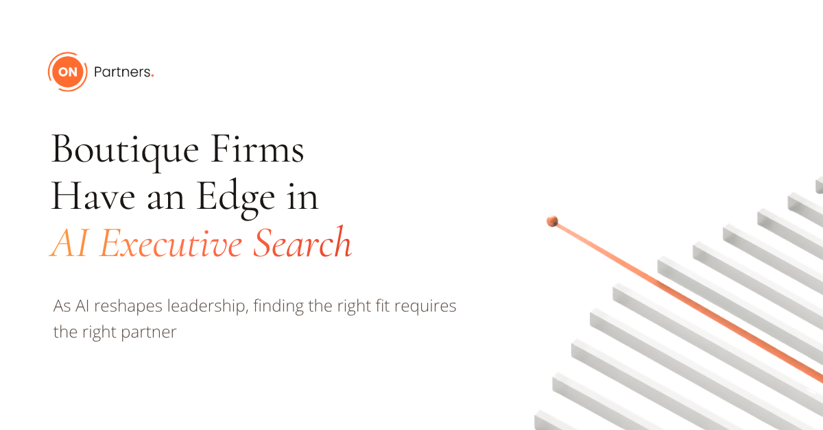Why boutique search firms have an edge in AI talent