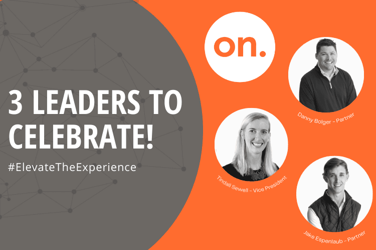 ON PARTNERS PROMOTES THREE EXECUTIVE SEARCH CONSULTANTS