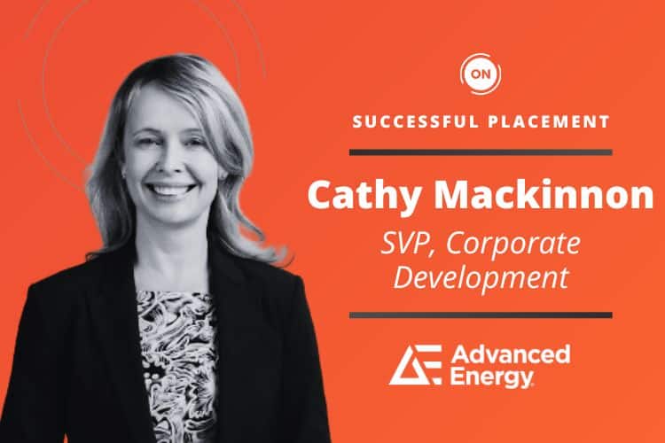 Advanced Energy Appoints New Senior Vice President, Corporate Development