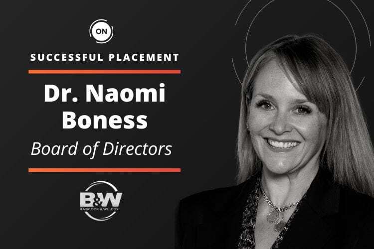 Babcock & Wilcox Makes Appointment to Board of Directors