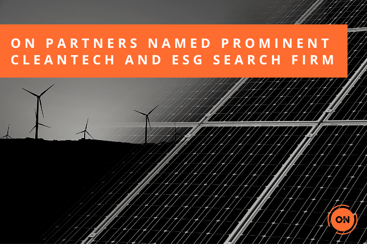 ON Named as Top 25 in Cleantech and ESG