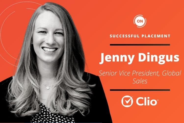 Successful Placement: Clio - Senior Vice President, Global Sales - ON Partners