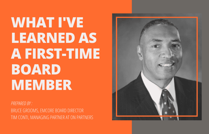 What I've Learned As A First Time Board Member