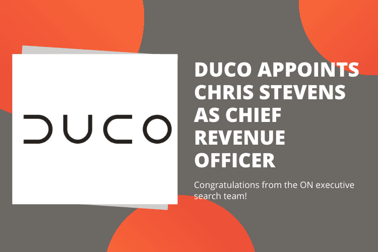 Duco Appoints Chris Stevens as Chief Revenue Officer