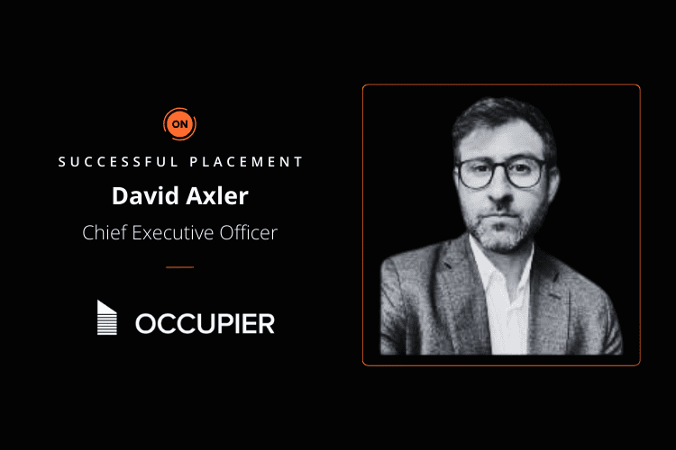 Occupier Appoints New Chief Executive Officer