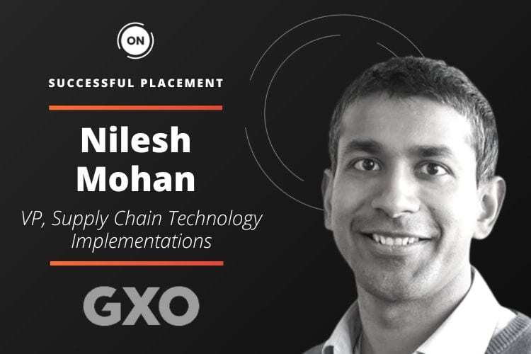 Successful Placement: GXO Logistics - VP, Supply Chain Technology Implementations - ON Partners