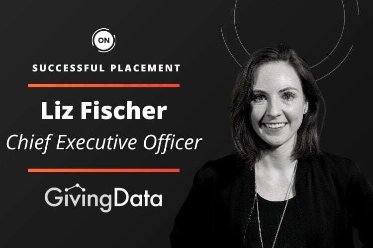 GivingData Announces CEO Transition - ON Partners