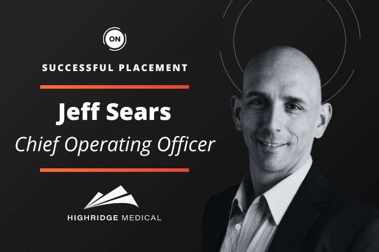 Highridge Medical, an H.I.G. Capital Company, Names New Chief Operating Officer