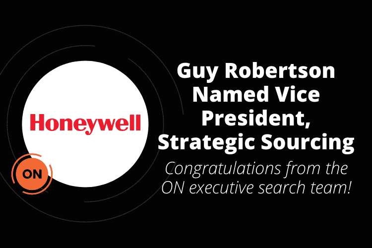 Honeywell Hires Vice President, Strategic Sourcing