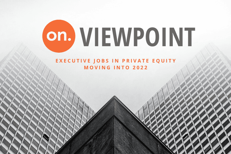 Where are the Executive Jobs in Private Equity?