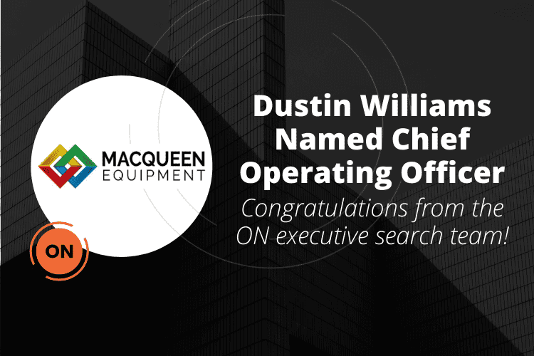 MacQueen Equipment Hires Chief Operating Officer
