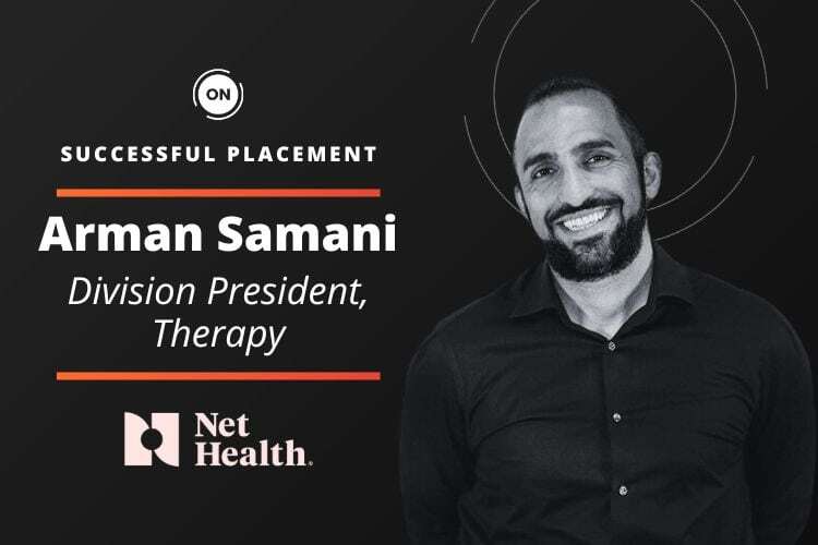 Net Health Appoints New Division President, Therapy