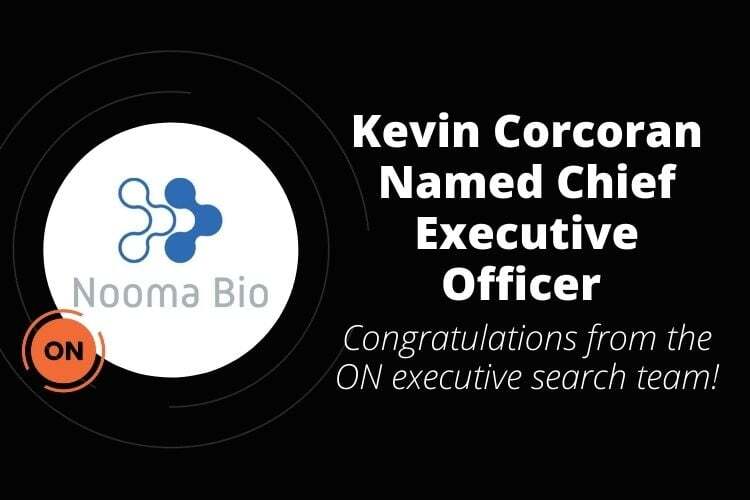Nooma Bio Hires Chief Executive Officer