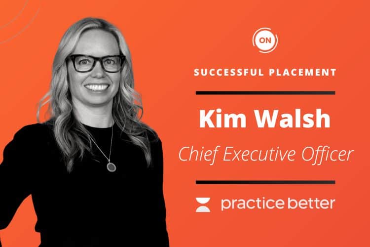 CEO Search Success: Practice Better Appoints Kim Walsh as New CEO