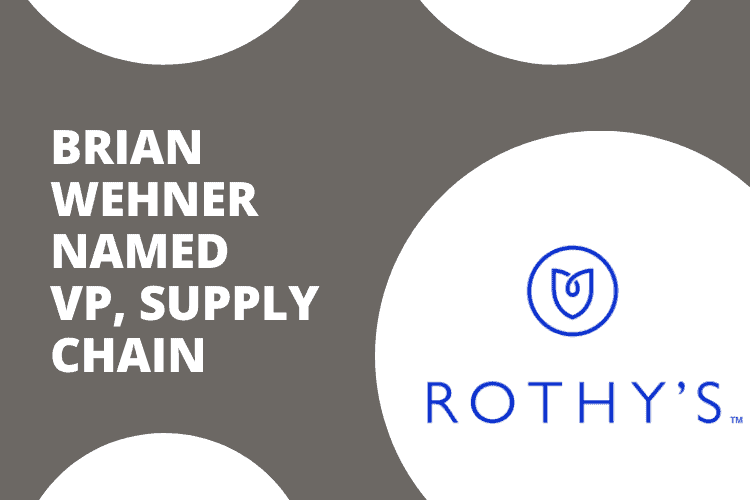 SUCCESSFUL PLACEMENT: ROTHY'S - VICE PRESIDENT, SUPPLY CHAIN