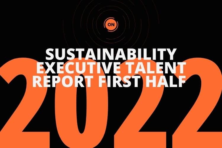 Sustainability Executive Talent Report 2022