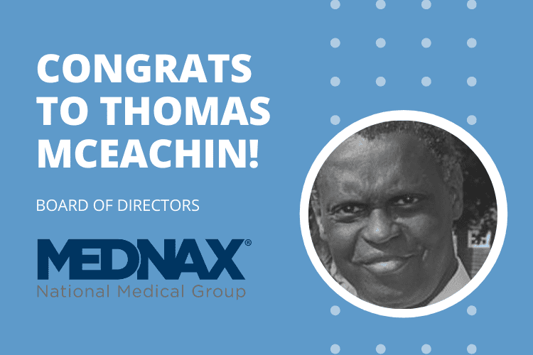Successful Placement: Mednax - Board Director