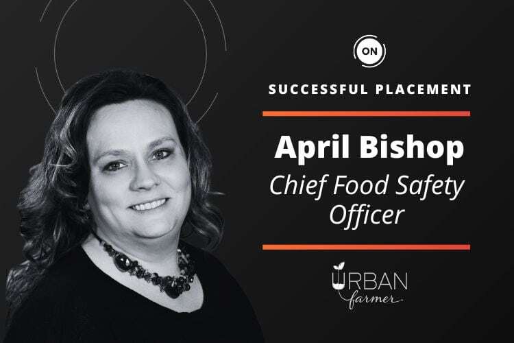 Urban Farmer Foods Appoints Chief Food Safety Officer