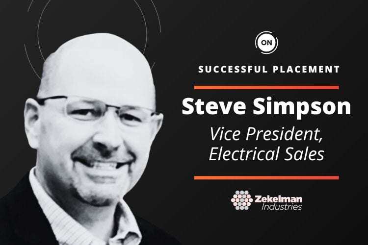 Zekelman Appoints New Vice President, Electrical Sales