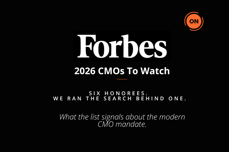 Forbes CMO 2026 List